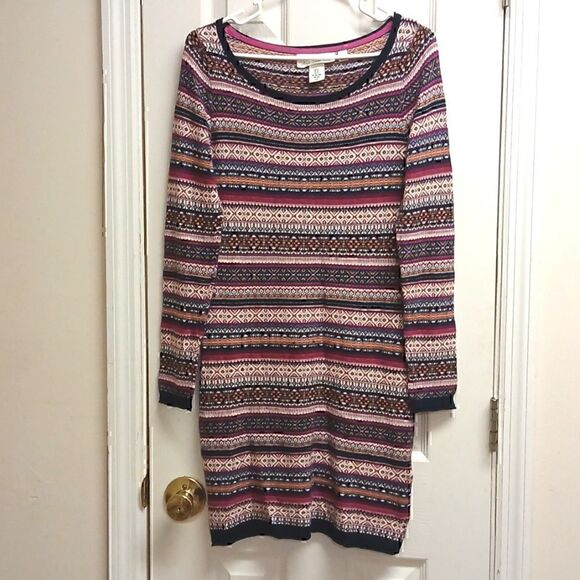 ❄️L. O. G. G. LABEL OF GRADED GOODS XS LONG SLEEVED SWEATER DRESS - Picture 1 of 8